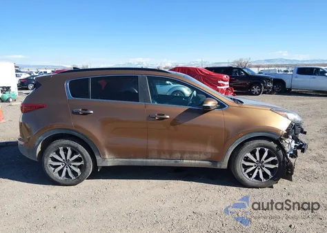 2018 Kia Sportage Ex z USA, uszkodzony, nr VIN KNDPNCAC0J7365555